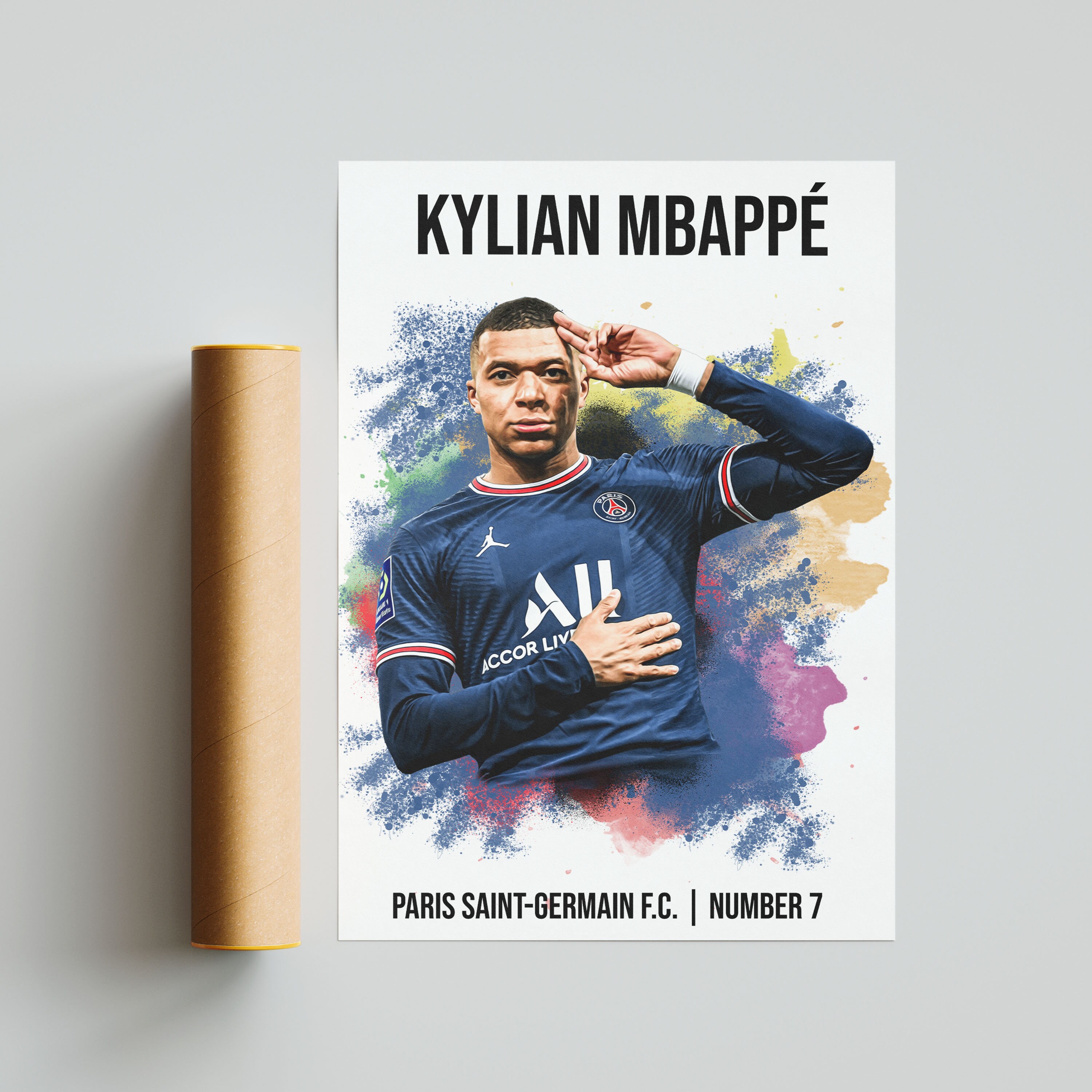 Kylian Mbappe USA World Cup 2022 Qatar world cup Poster