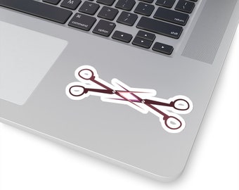 Lesbian Scissoring Sticker
