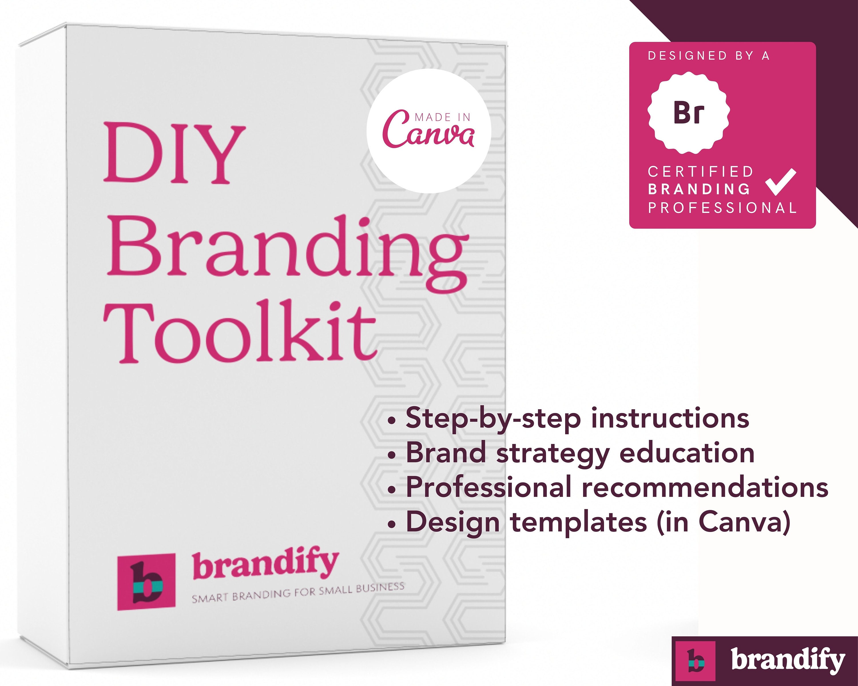 Professional Branding Kit, Branding Templates, Canva Branding Kit ...