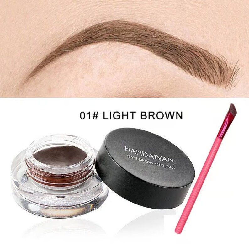 Kit sourcils laminé Micro brow 4D Crayon anti-transpiration SENSATIONAL,Crayon à sourcils maquillage waterproof effet microblading,,Crayon ultra-fin LIGHT BROWN