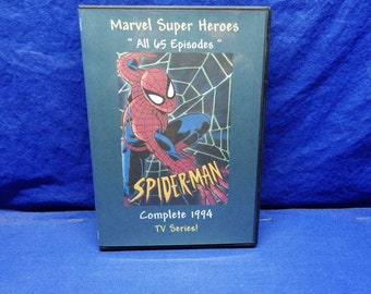 Spider Man Complete 1994 Animated TV Cartoon Series 5 Disc Set