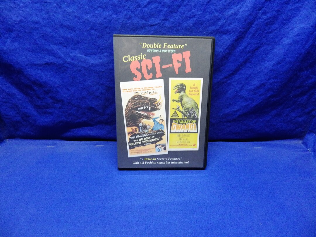 Classic Sci Fi DVD Double Feature the Beast Of Hollow Mountain the 