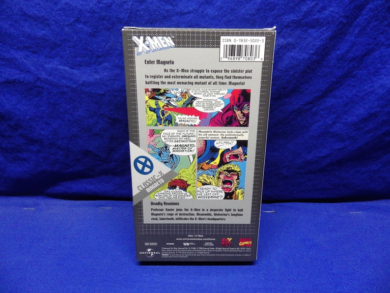 Classic Marvel Super Heroes VHS xmen Enter Etsy