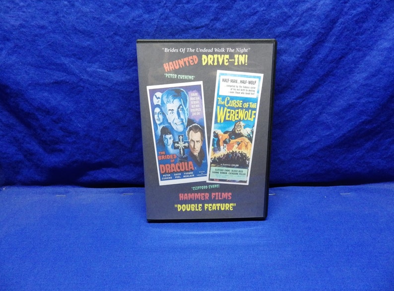 Classic Horror DVD Double Feature the Brides of Etsy