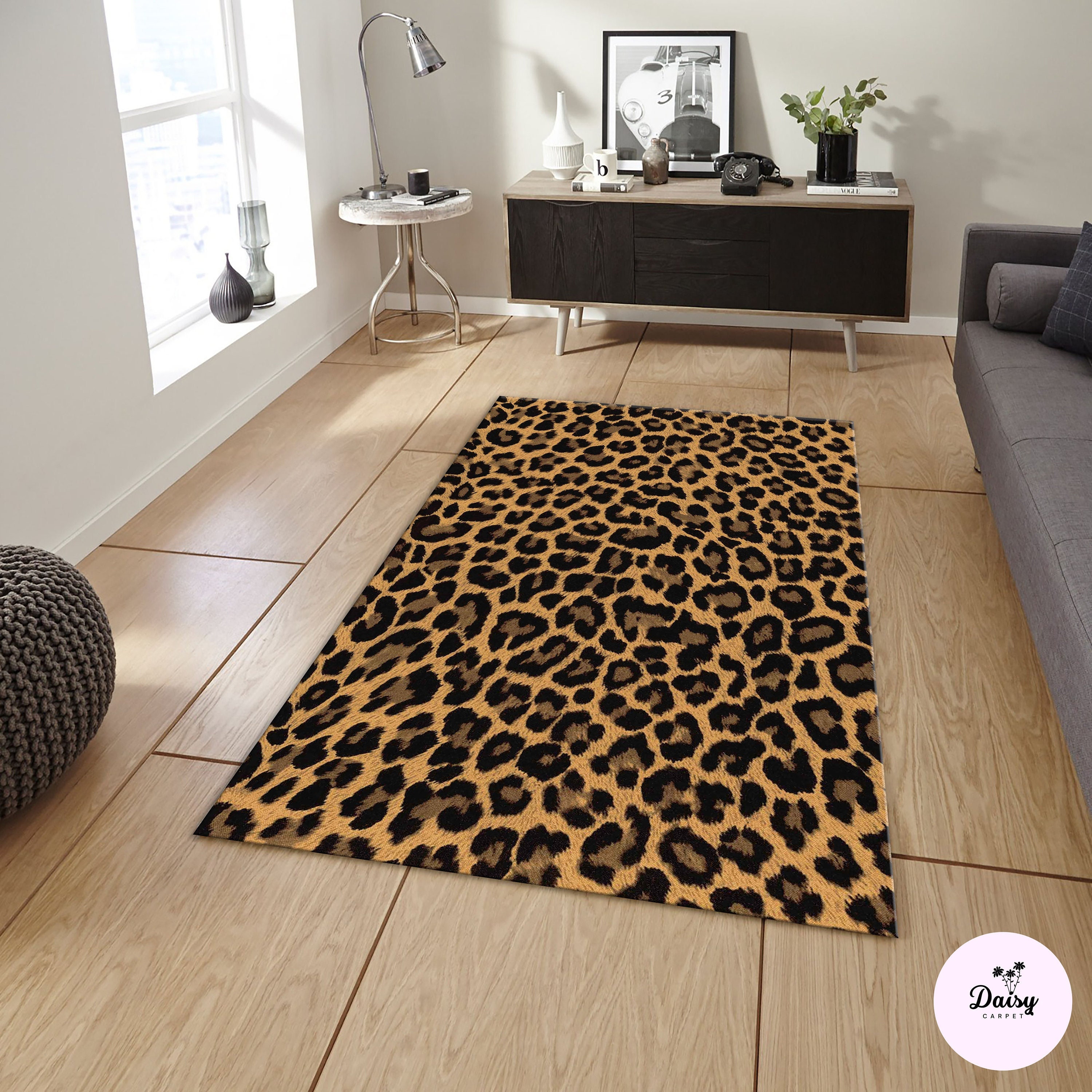 Animal Print Rug - Etsy Animal Print Rug - Etsy