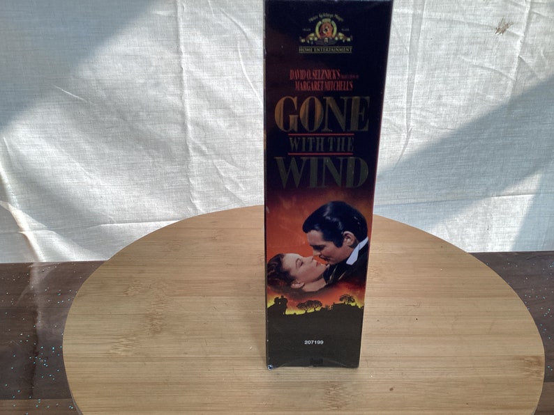 VHS Tape Gone With the Wind Etsy
