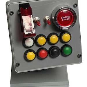Button Box/Button Box on PC stand ETS2/ATS Simracing Euro Truck Simulator 2 American Truck Simulator