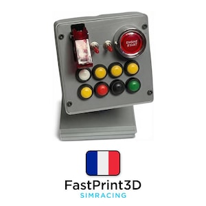 Button Box/Button Box auf PC-Ständer ETS2/ATS Simracing Euro Truck Simulator 2 American Truck Simulator
