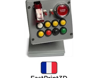 Button Box/Button Box auf PC-Ständer ETS2/ATS Simracing Euro Truck Simulator 2 American Truck Simulator