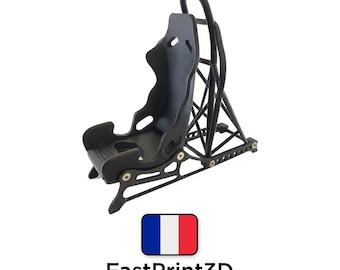 Phone holder for Simracing bucket seat decoration
