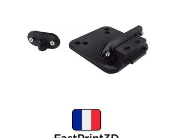 Adjustable VESA mount for 75x75mm / 100x100mm aluminum profile screens – 8" to 32" inches – Simracing screen