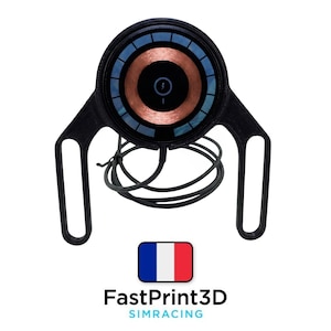 Base de carregamento sem fio MagSafe de 30 W para celulares - compatível com estações base Fanatec, Thrustmaster e Moza.