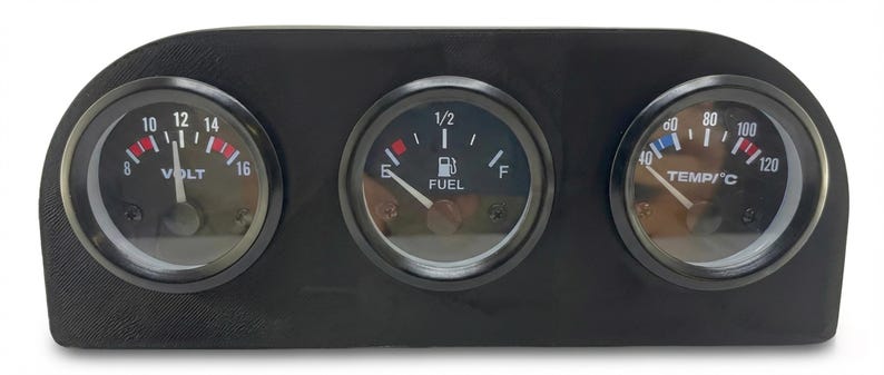 Boost gauge, Temp C, Fuel, Volt 2 alternative available, controlled by Simhub plug and Play Simracing #2