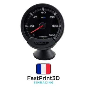 Tachometer Simhub White RPM Gauge Tachometer 11,000 Rpm 125 Mm Simhub Simracing Plug Play  Controller Australia