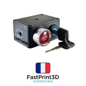 Llave de encendido/apagado de una posición con botón de arranque del motor Plug and Play