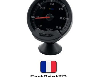 Turbo Gauge 2.5 Bar 74mm Plug and Play SimHub Simracing Gauge