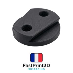 Wheel support for Simucube 2 QR, for mounting on aluminum profile, Simracing racing wheel