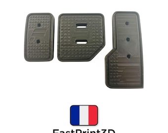 Pedal plates for Fanatec CSL