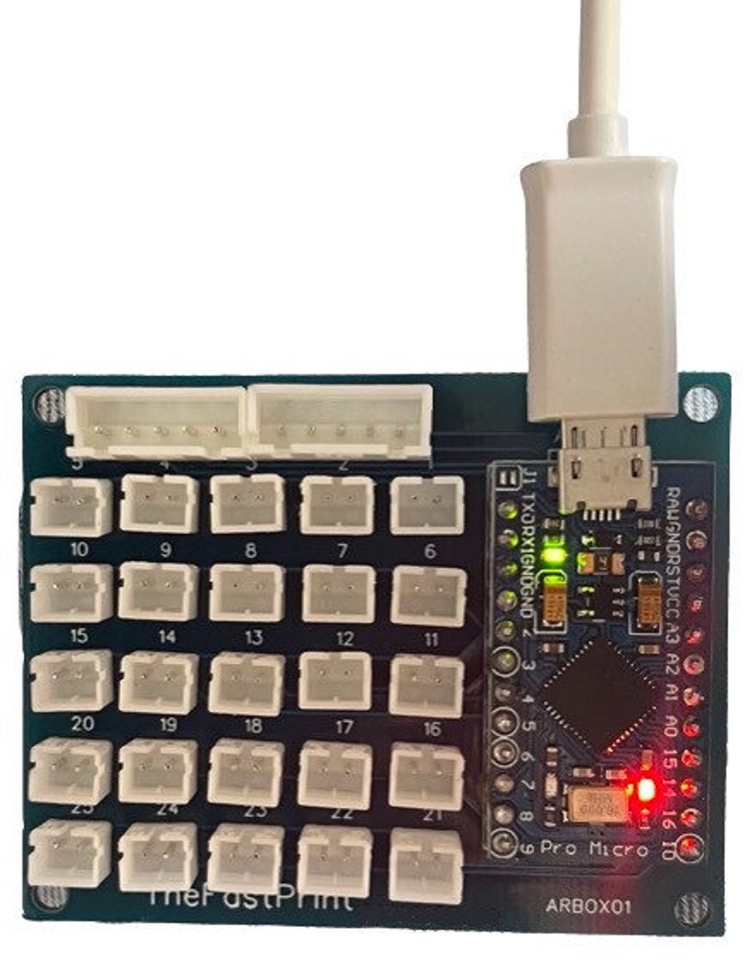 Printed Matrix Board for Button Box/arduino Pro Micro, Practical and ...