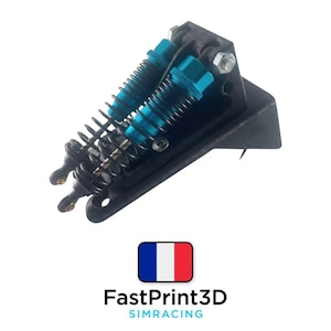 Mod de pedal de resorte Thrustmaster T3PA para acelerador, freno y embrague para simulación de carreras