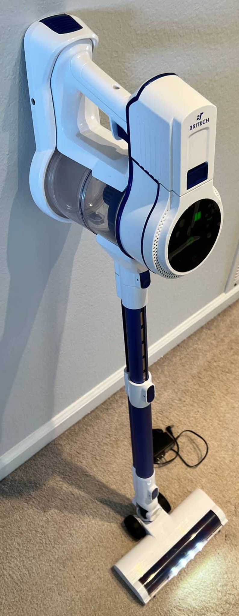 Britech Cordless Vacuum Cleaner Stick Powerful Motor Lightweight With