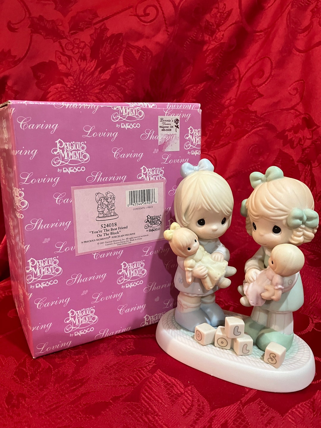 Precious Moments you're the Best Friend on the Block 524018 Girl Chapel