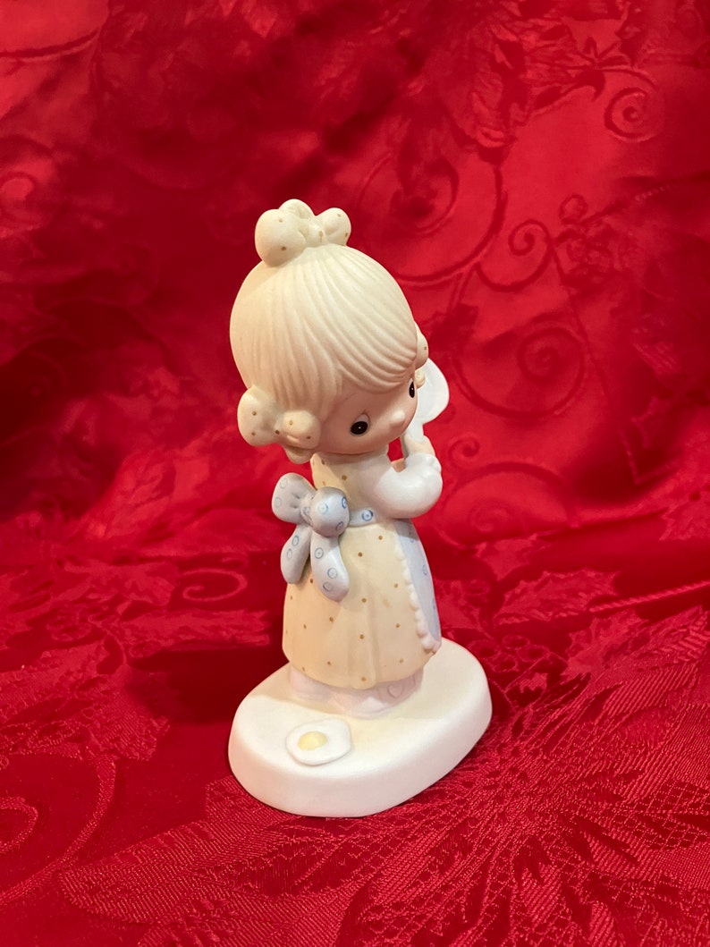 Precious Moments eggs Over Easy E3118 Housework Girl Etsy