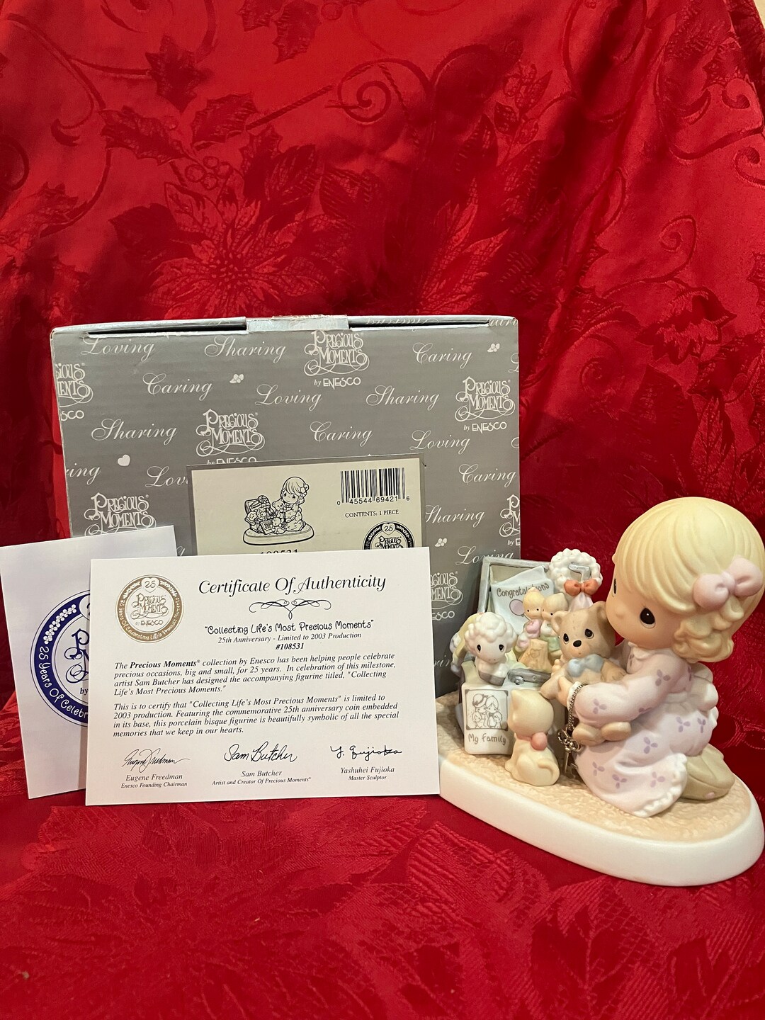 Precious Moments “collecting Life's Most Precious Moments” – 108531 ...