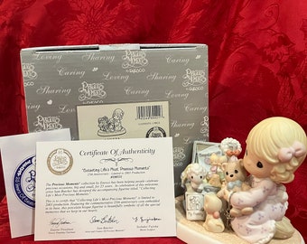 Precious Moments “Collecting Life&#39;s Most Precious Moments” – 108531– Limited Edition