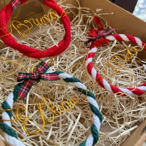 Mini Coronas de Navidad Personalizadas