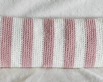 Cosy Stripes Draught Excluder – PDF Crochet Pattern – Crochet Draught Excluder - Elimee Designs - Digital File Only - US Crochet Terms