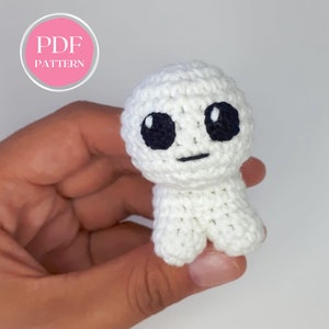 Crochet Pattern Tbh Сreature Plush, White Yippee Creature Plush, Amigurumi pattern, Meme gifts, Autism Creature