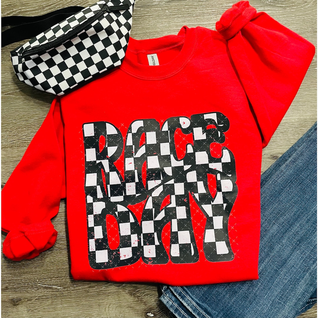 Dirt Track Racing It's Where I Was Raised Long Sleeve Moisture-Wicking Tee