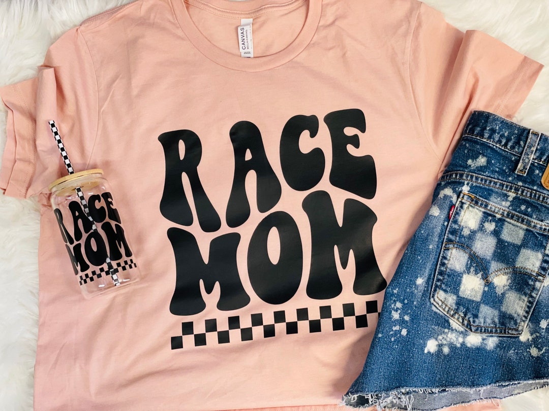Race Mom, Race Wife, Race Babe, Race Girl Tee, Checkered Racing Tee ...