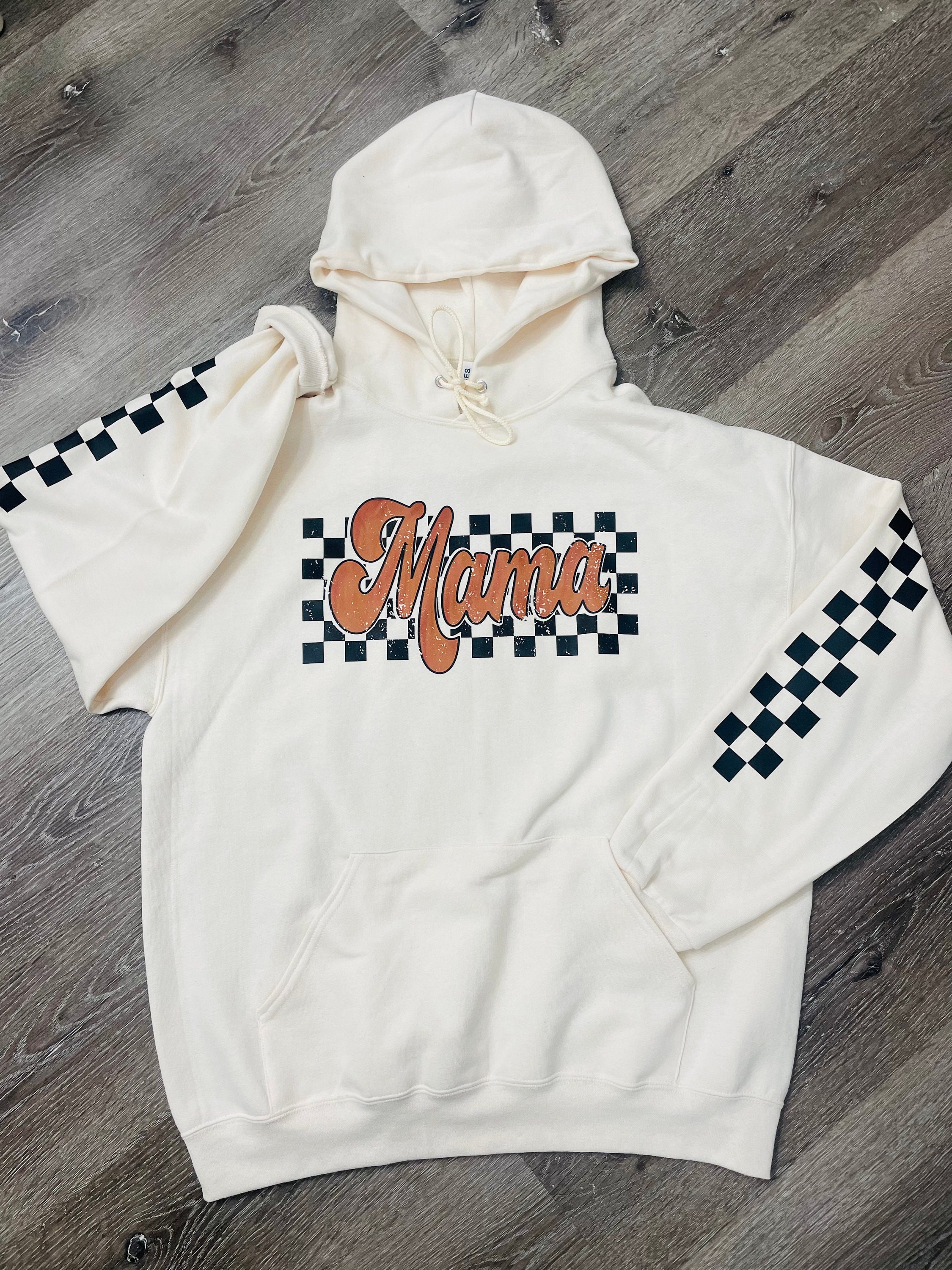 Checkered Flag Hoodie - Etsy