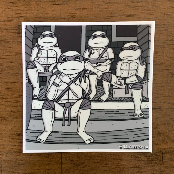 TMNT/MINOR THREAT - Mutant Threat Stickers