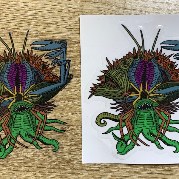 WEEN "The Mollusk" Sticker - CLEAR