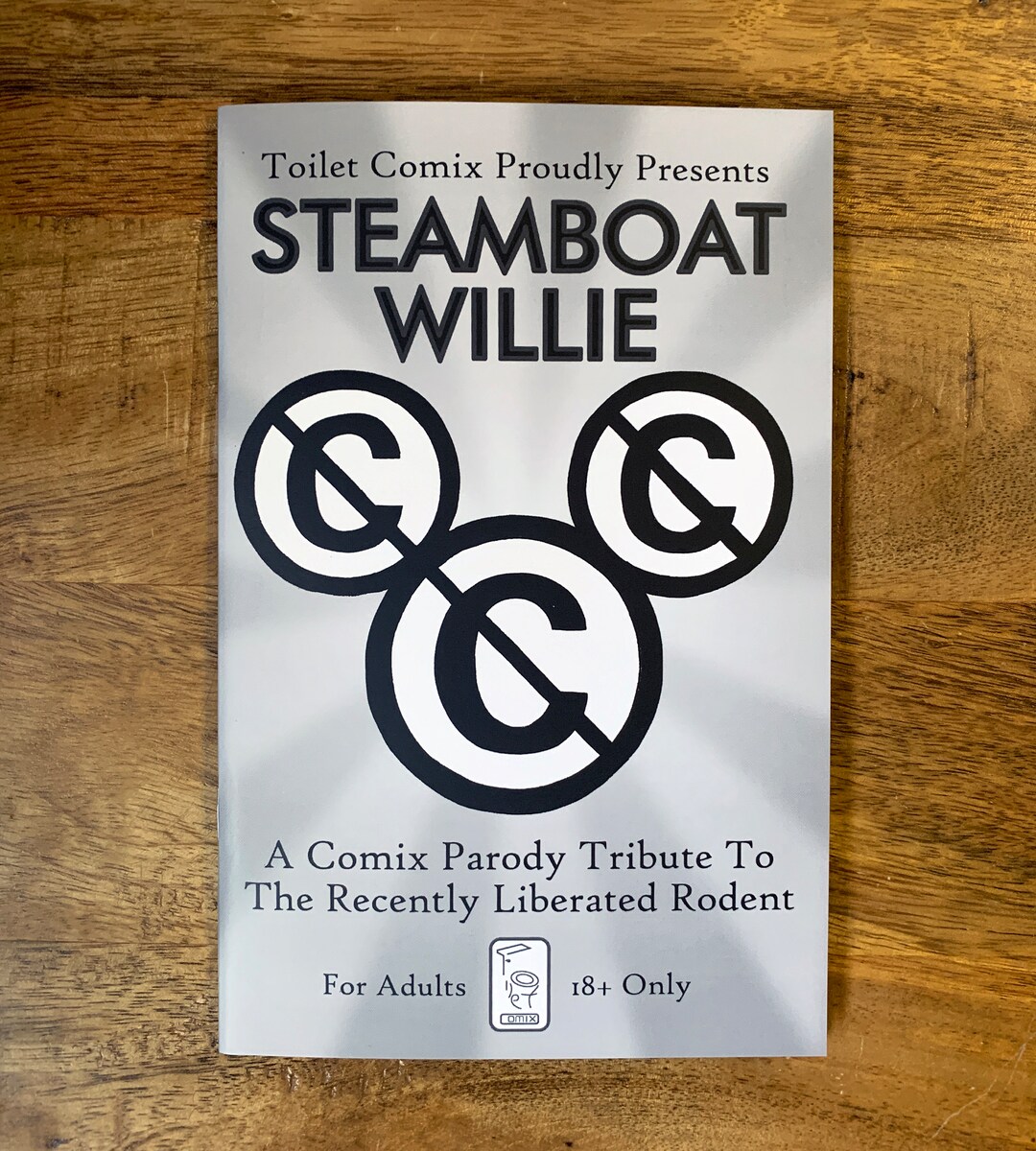 STEAMBOAT WILLIE Parody Comic Book Etsy