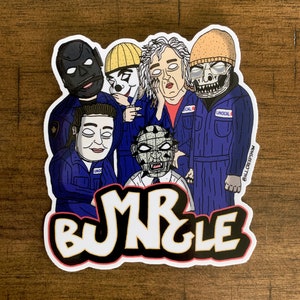 M. Sticker Tournée 1992 BUNGLE