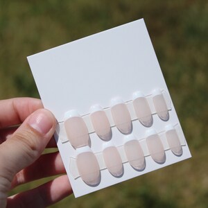 French Tip Press on Nails