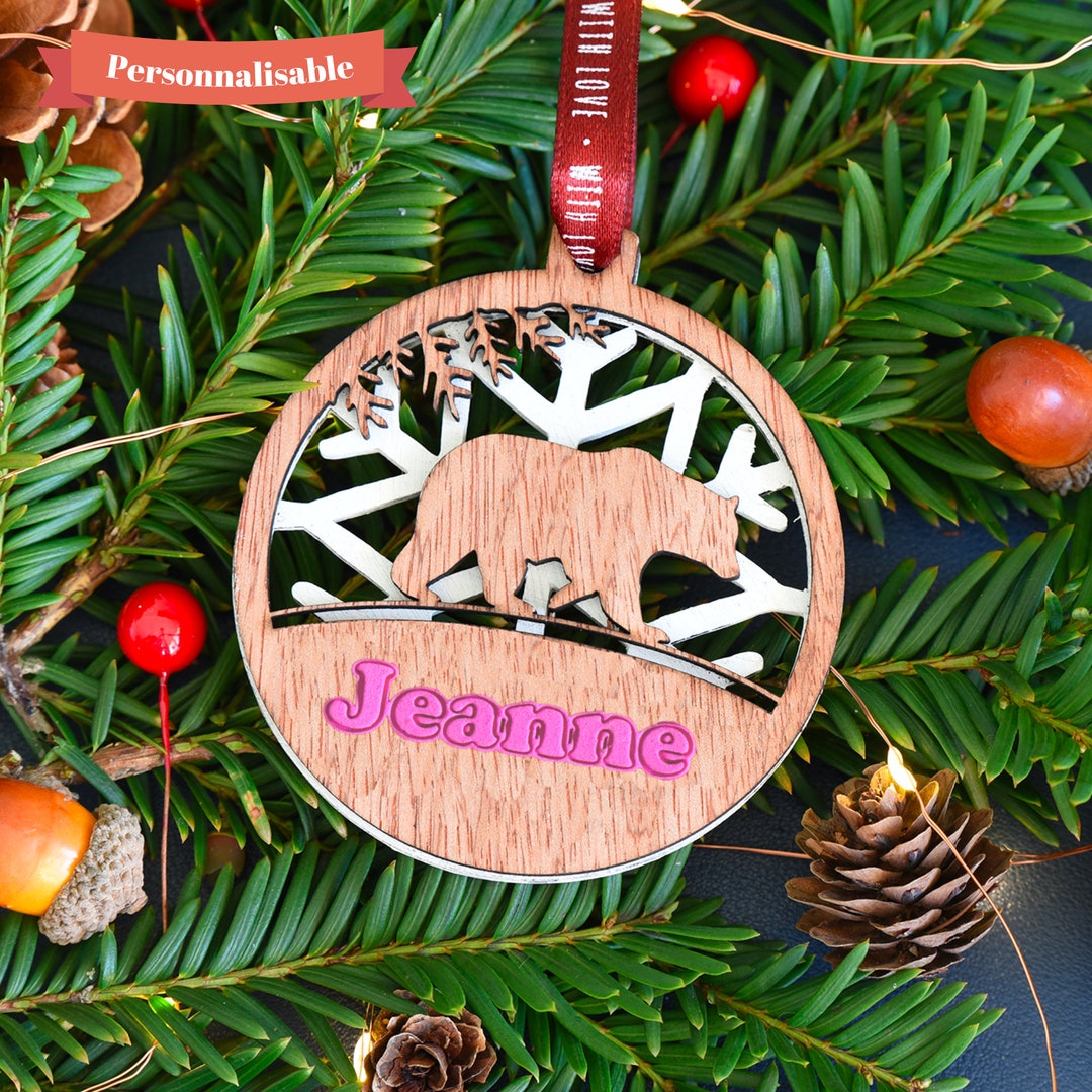 Boule De Noël Personnalisable Acrylique - Neuf, Sans Marque, Pour Décoration De Sapin