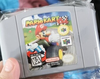 Mario Kart Game Cartridge Nintendo 64 N64 USA NTSC Console