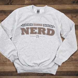 Grammar Nerd Unisex Crewneck Sweatshirt