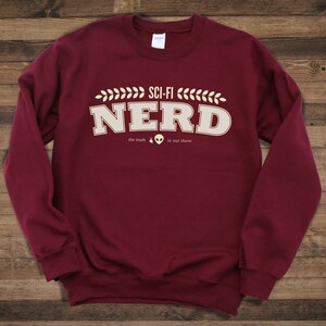 Sci-Fi Nerd Unisex Crewneck Sweatshirt
