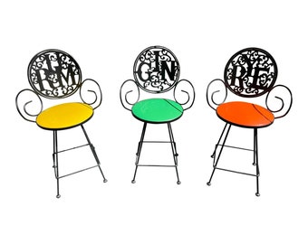 Arthur Umanoff - Gin Rum Rye Counter Height Swivel Barstools for Shaver Howard, Circa 1960 - Set of 3