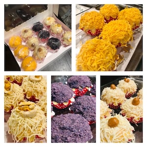 Gourmet Ensaymada, Silvanas, Chicken Bun and Pork Buns