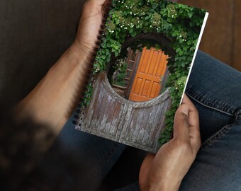 Fantasy Burrow Spiral Notebook