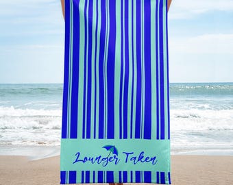 Lounger Taken Pool/Beach Towel