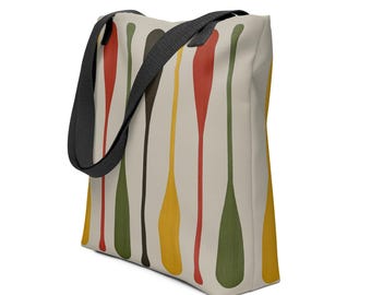 Canoe Paddle Stripes Tote bag