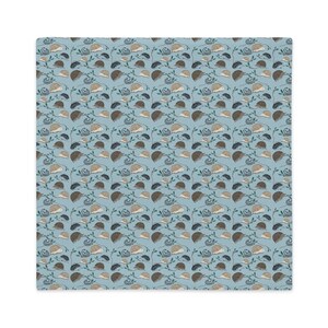 Hedgehog Forest Pillow Cover image 4